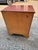 Pair of Vintage Georgian Style Cherry Wood 3 Drawer Nightstands or Bedside Tables For Sale - Image 11 of 14
