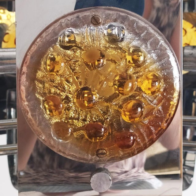 Metal Floor Lamp by Toni Zuccheri for Mazzega, 1977 For Sale - Image 7 of 10