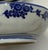 Imari Porcelain Set of Four Late 19th-Century Japanese Imari Porcelain Bowls — Rare Blue & White Floral Design For Sale - Image 4 of 6