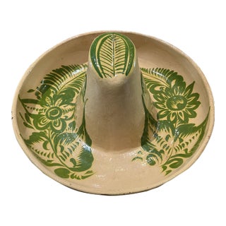 Vintage Mexico Tjaquepaque Sombrero Chip Bowl For Sale