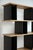 Tall 'Horizontale' Black Steel and Oak Shelving Unit by Design Frères For Sale - Image 11 of 12