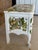 Mid 20th Century Vintage Baker Furniture Custom Painted Tropical Decoupage Appliqué Chest For Sale - Image 5 of 12