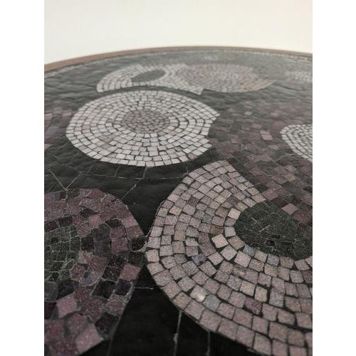 Wood Mosaic Coffee Table in Wood from Berthold Müller-Oerlinghausen For Sale - Image 7 of 15