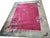 1920s Chinese Art Deco Carpet with fuchsia color. ( 9'2" x 11'8" - 280 x 355 ) Wool Antique Purple / Lavender Mauve Floral...