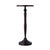 Spritely Home Accent Furniture Landon Outdoor 10 in. W Round Metal Pedestal Base Side Table, Bronze For Sale - Image 4 of 7
