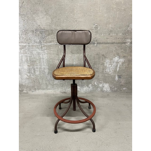 Vintage 1930’s Western Electric 4a Operator’s Chair For Sale - Image 14 of 14