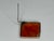 Georgian Carnelian Agate Brooch c.1830 – Square Cabochon in 9ct Gold, Scottish Hardstone Jewellery For Sale - Image 13 of 18
