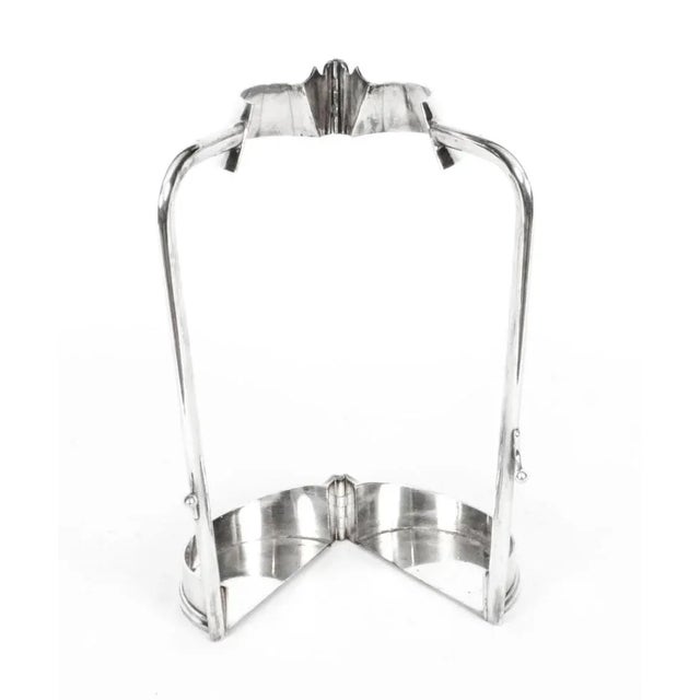 Metal 19th Century Silver Plated Wine Champagne Pourer by Mappin & Webb For Sale - Image 7 of 10