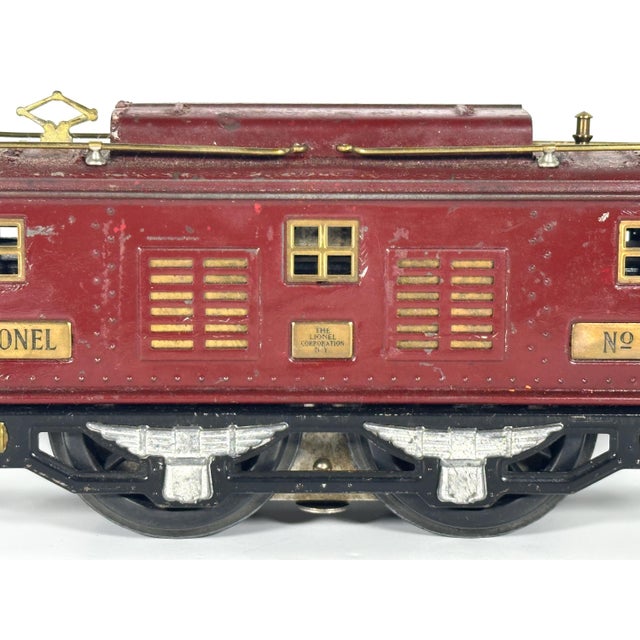 American Early 20th Century Prewar Lionel Standard Gauge No. 8 Electric Locomotive For Sale - Image 3 of 10