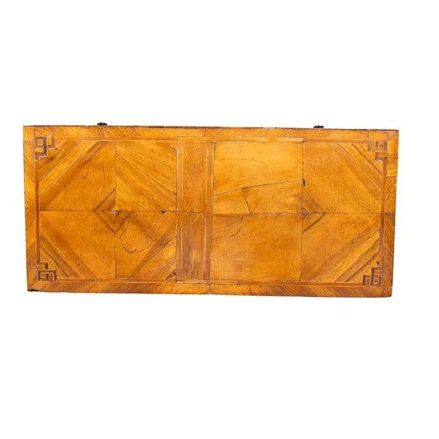 Wood Austrian Tulipwood Miniature Chest of Drawers For Sale - Image 7 of 10