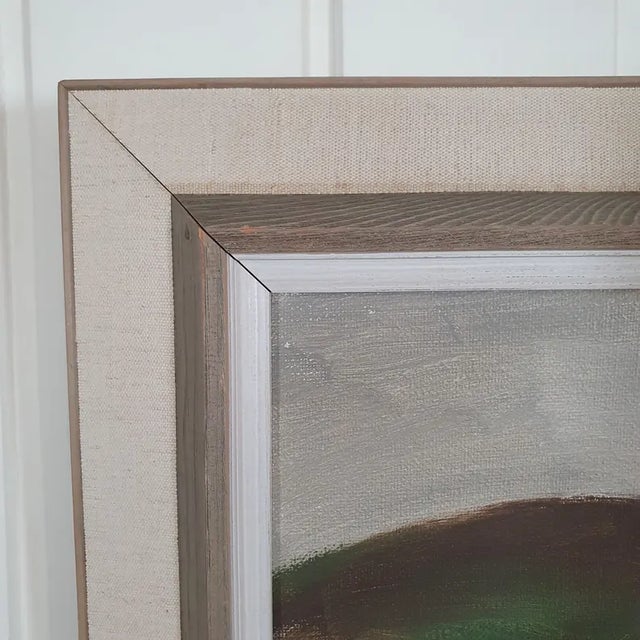 1950s Mid Century Swedish Modernist Landscape by Ivar Hjertqvist For Sale - Image 13 of 18