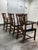Early 21st Century Georgian Carved Mahogany Dining Chairs, Set of Four For Sale - Image 5 of 12