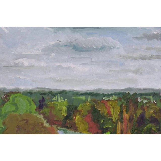 Jackson, Richmond Terrace in Autumn, 2017, Oil on Board For Sale - Image 5 of 7