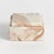 Contemporary Jaqueline Marble Square Lidded Box Short For Sale - Image 3 of 6