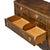 Brown Thomasville Mid Century Burlwood and Brass Credenza For Sale - Image 8 of 10