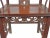 Antique Chinese Red Armchairs With Detailed Carving - a Pair For Sale - Image 9 of 10