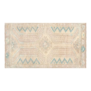 1960s Turkish Oushak Yastic Rug For Sale