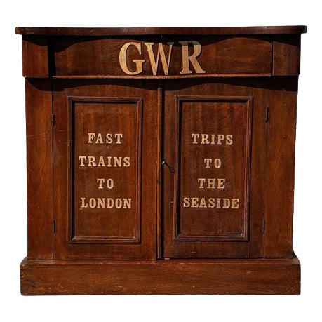 Small Vintage Victorian Cupboard For Sale