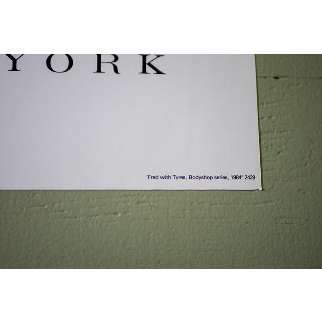 Black Vintage Herb Ritts Poster, 1984 For Sale - Image 8 of 12