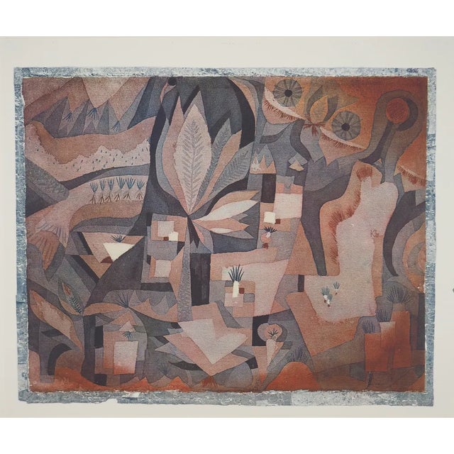Paul Klee, Flower Garden, Heliogravure For Sale