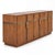 Wood Mid-Century Modern Brass Bound Walnut Credenza / Sideboard by Heritage For Sale - Image 7 of 9