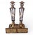 Chaim Hendin Rare Pair Bronze Sculptured Brutalist Judaica Ceremonial Candlesticks ~ Chaim Hendin (b.1920) For Sale - Image 4 of 16