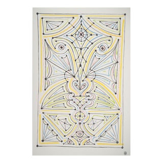 Jean Cocteau, Animal Head, Signed Lithograph For Sale