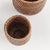 French Country Burma Rattan Cachepots Small, Set Of 2 For Sale - Image 3 of 6