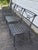 Vintage Woodard Delphi Outdoor 4 Cast Aluminum Chairs For Sale - Image 12 of 12