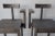 Gray Set of 4 Custom Architectural Industrial Steel Barstools For Sale - Image 8 of 12