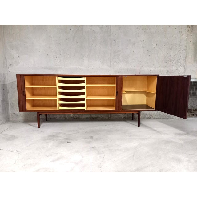 Vintage Scandinavian Sideboard in Rosewood by Arne Vodder, 1960s For Sale - Image 17 of 18