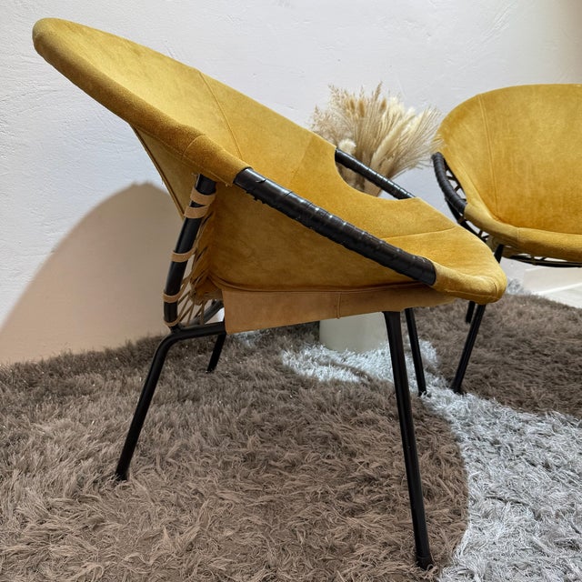 1950s Balloon Chairs from Lusch & Co., 1960s, Set of 2 For Sale - Image 5 of 15