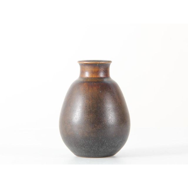 Small Vintage Vase by Erik & Ingrid Triller for Tobo Stengods Verkstad For Sale - Image 6 of 6