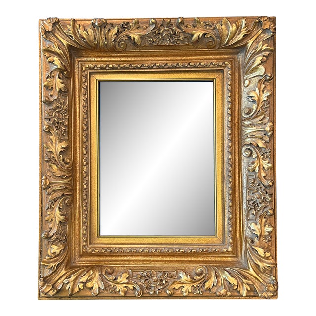 Vintage Rococo Baroque Style Gold Ornate Frame For Sale