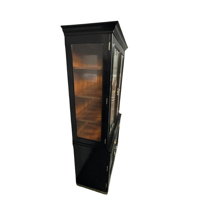 Antique Art Nouveau Bookcase, 1890s For Sale - Image 6 of 8