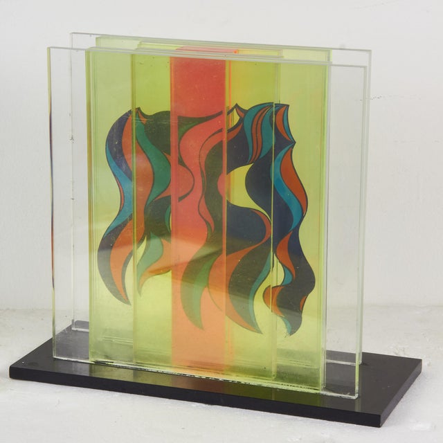 Space Age Acrylic Glass Sculpture, 1970s For Sale - Image 16 of 18