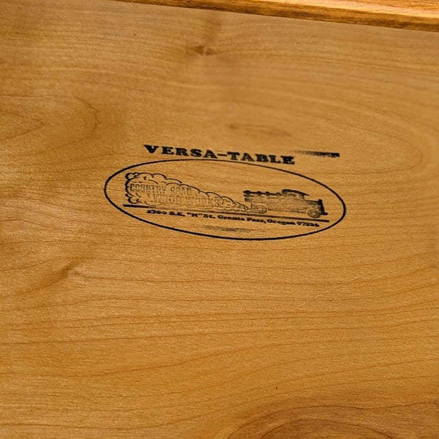 Mid-Century Versa Tables Adjustable Wood Drafting Table, 20th Century For Sale In Los Angeles - Image 6 of 16