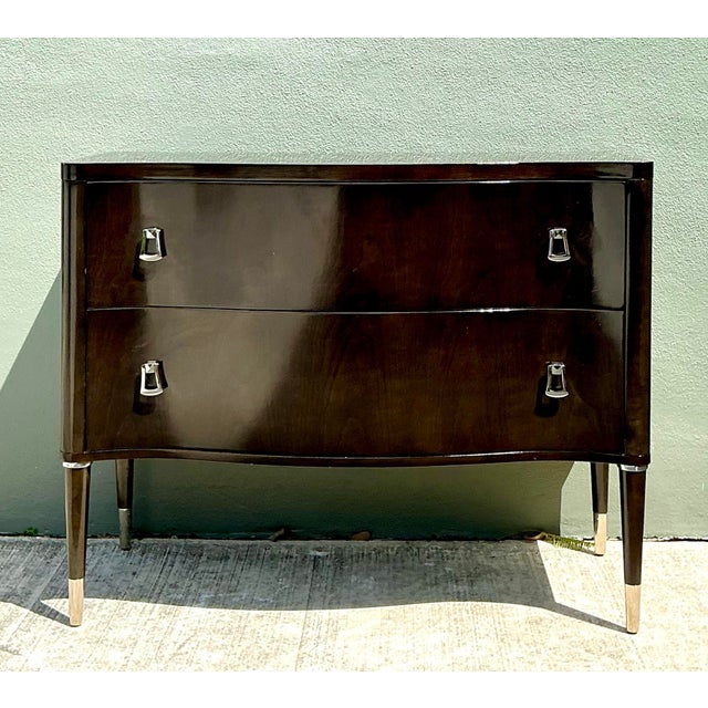 Vintage Vangaurd Roll Front Commode For Sale - Image 12 of 12