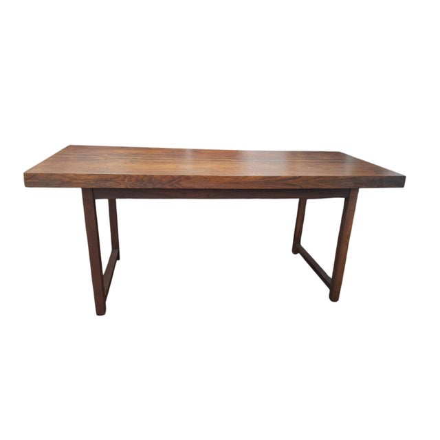 Milo Baughman for Thayer Coggin Milo Baughman for Thayer Coggin Rosewood Coffee Table For Sale - Image 4 of 10