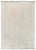 Contemporary Flatweave Stripes Light Beige Carpet "De Lys" by Doris Leslie Blau For Sale