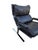 Mid-Century Modern Late 20th Century Lounge Chair Armchair Attributed to Richard Hersberger Pace For Sale - Image 3 of 18