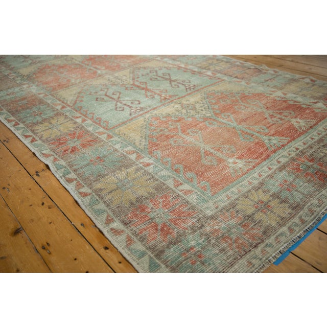 Vintage Distressed Oushak Rug Runner - 5'6" X 11'10" For Sale In New York - Image 6 of 9