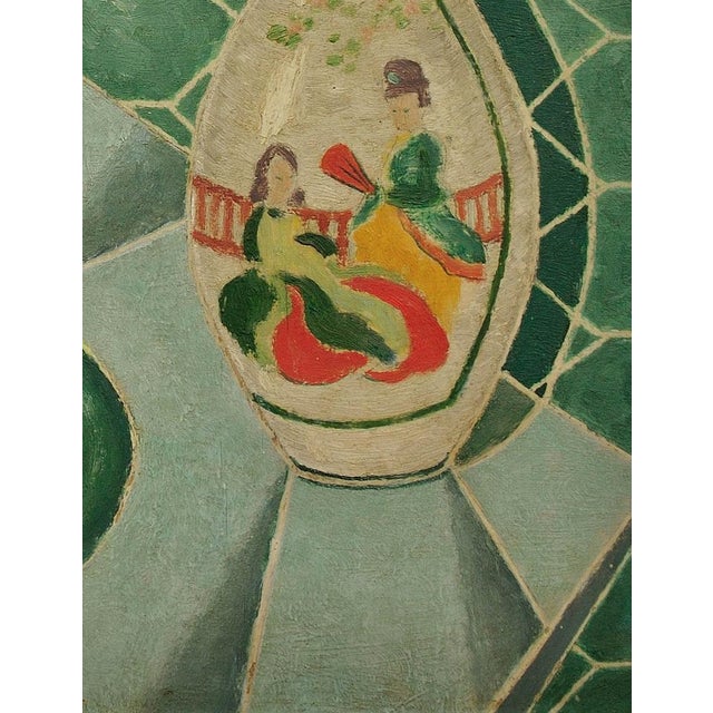 Denis Mitchell, Still Life, Oil Painting, 1944, Framed For Sale - Image 9 of 18