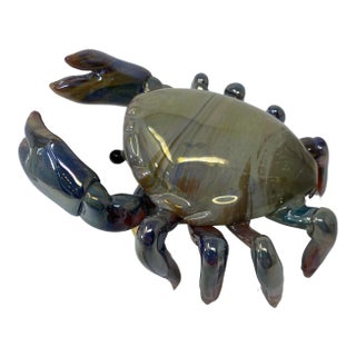 Murano Glass Crab by Oscar Zanetti For Sale