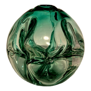 Paul Manning 'Stickman' Studio Glass Sculpture, Signed 1974