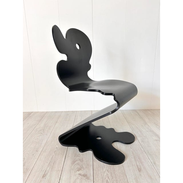 Postmodern Vintage Chair by Verner Panton, 1992 For Sale - Image 3 of 10
