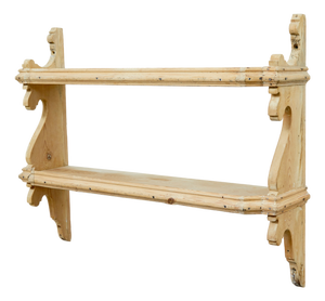 Scandinavian Pine Wall Shelves, 1860