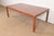 Milo Baughman Style Mid-Century Modern Burl Wood Parsons Dining Table or Executive Desk, Newly Refinished For Sale - Image 13 of 13