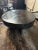 Contemporary Wabi Sabi Round Coffee Table – Ebonized Black For Sale - Image 3 of 9