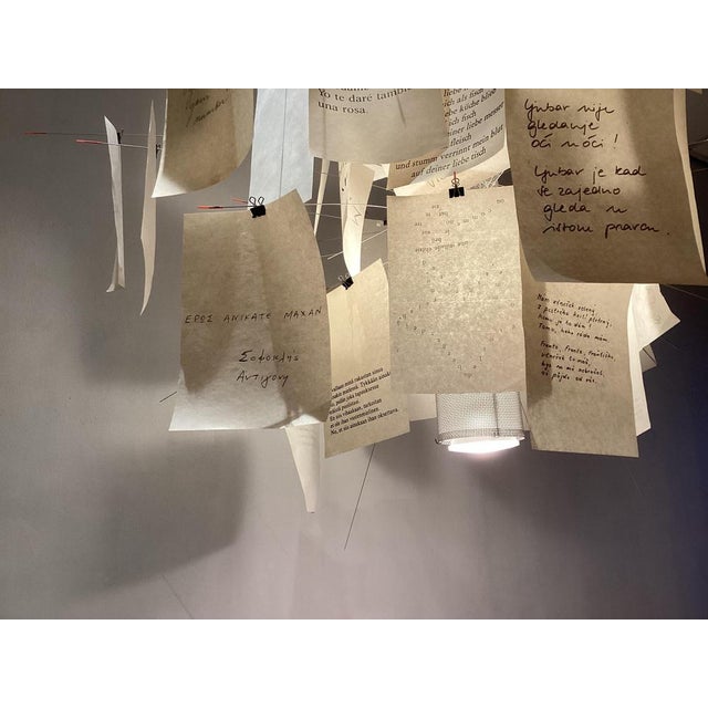 Zettel 5 Light from Ingo Maurer, 1990s For Sale - Image 6 of 9